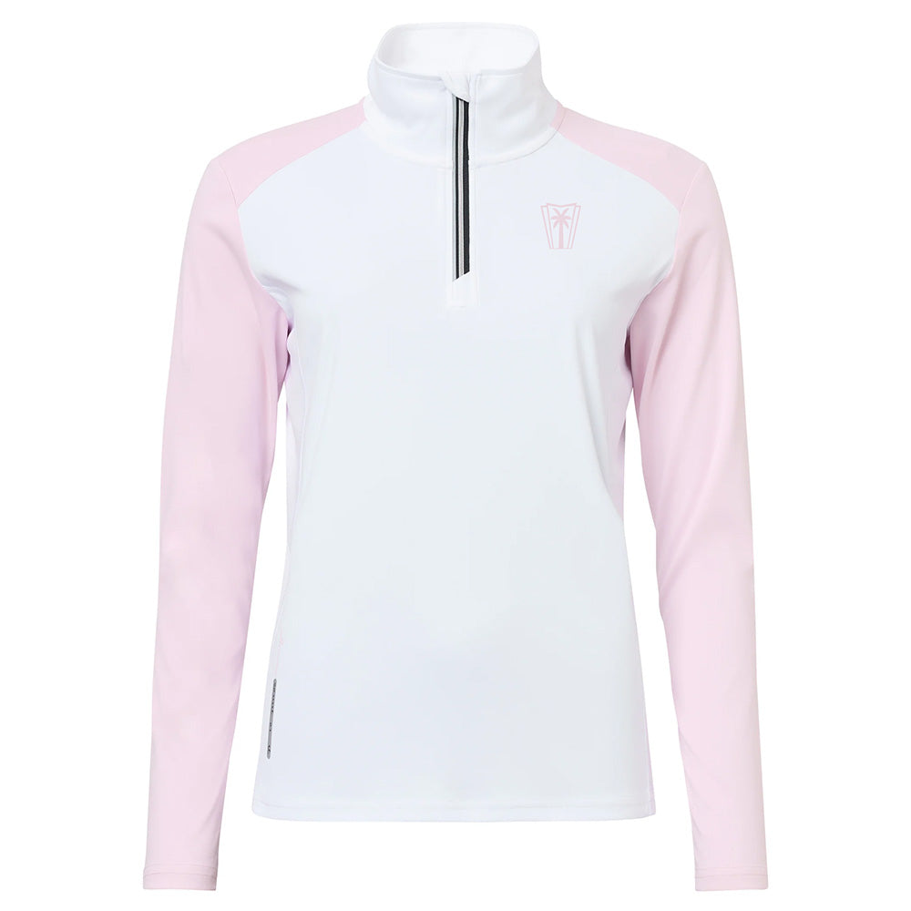 Abacus Ladies Cypress Long Sleeve - White Begonia