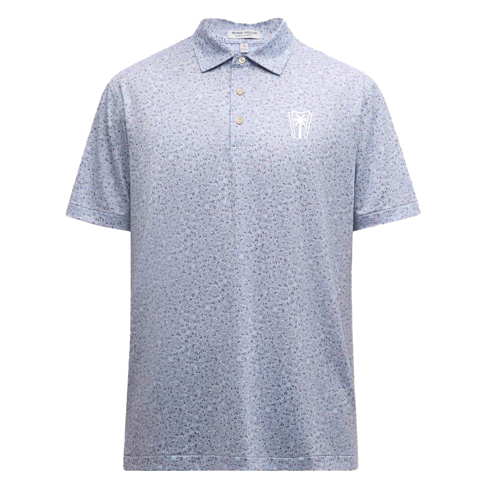 Peter Millar Bootleggers Performance Jersey Polo - White