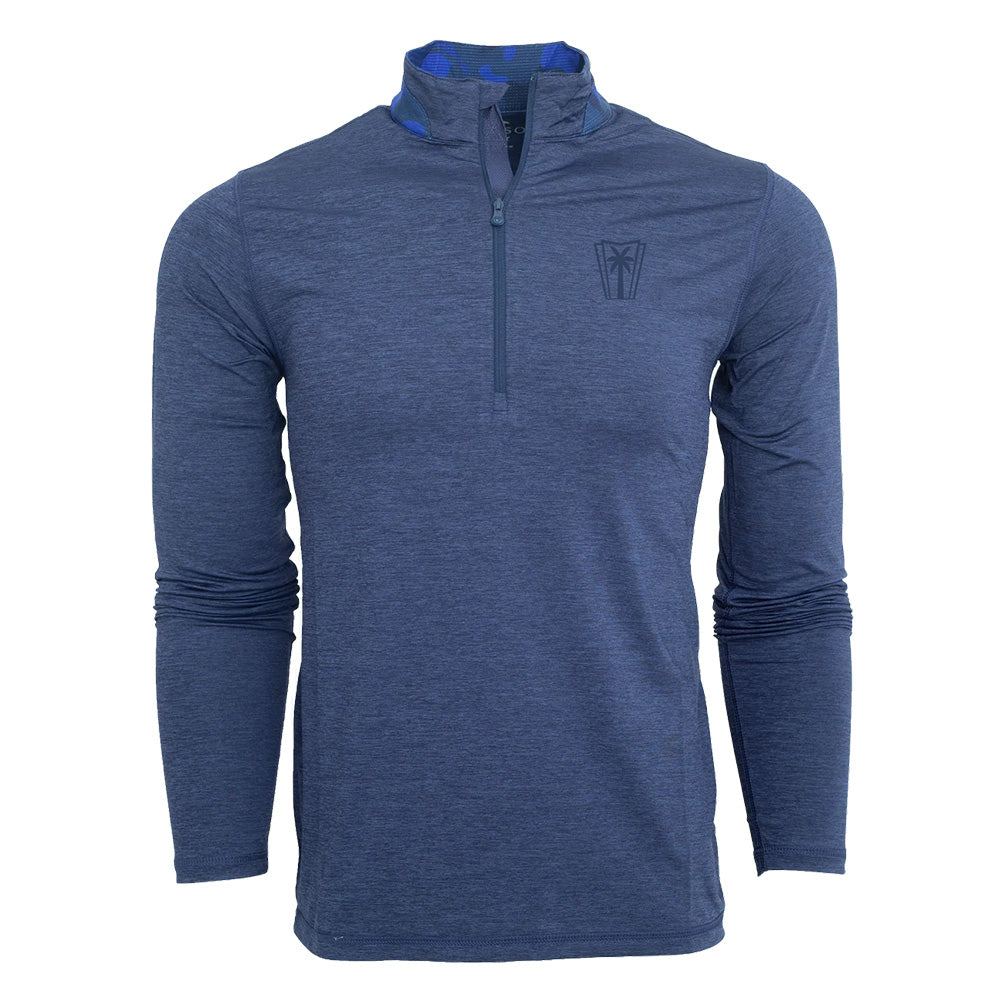 Greyson Guide Sport Quarter Zip - Maltese Blue