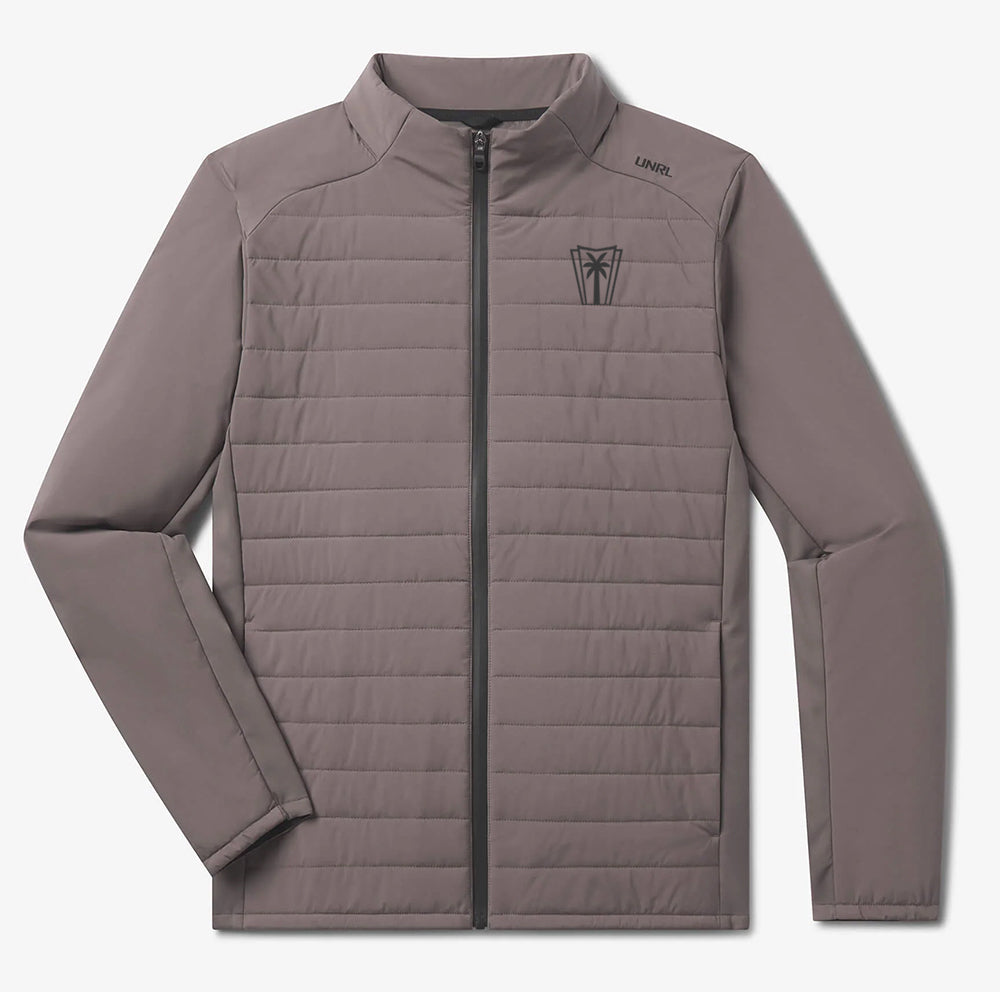 UNRL Montreal Quilted Jacket (Dark Taupe)