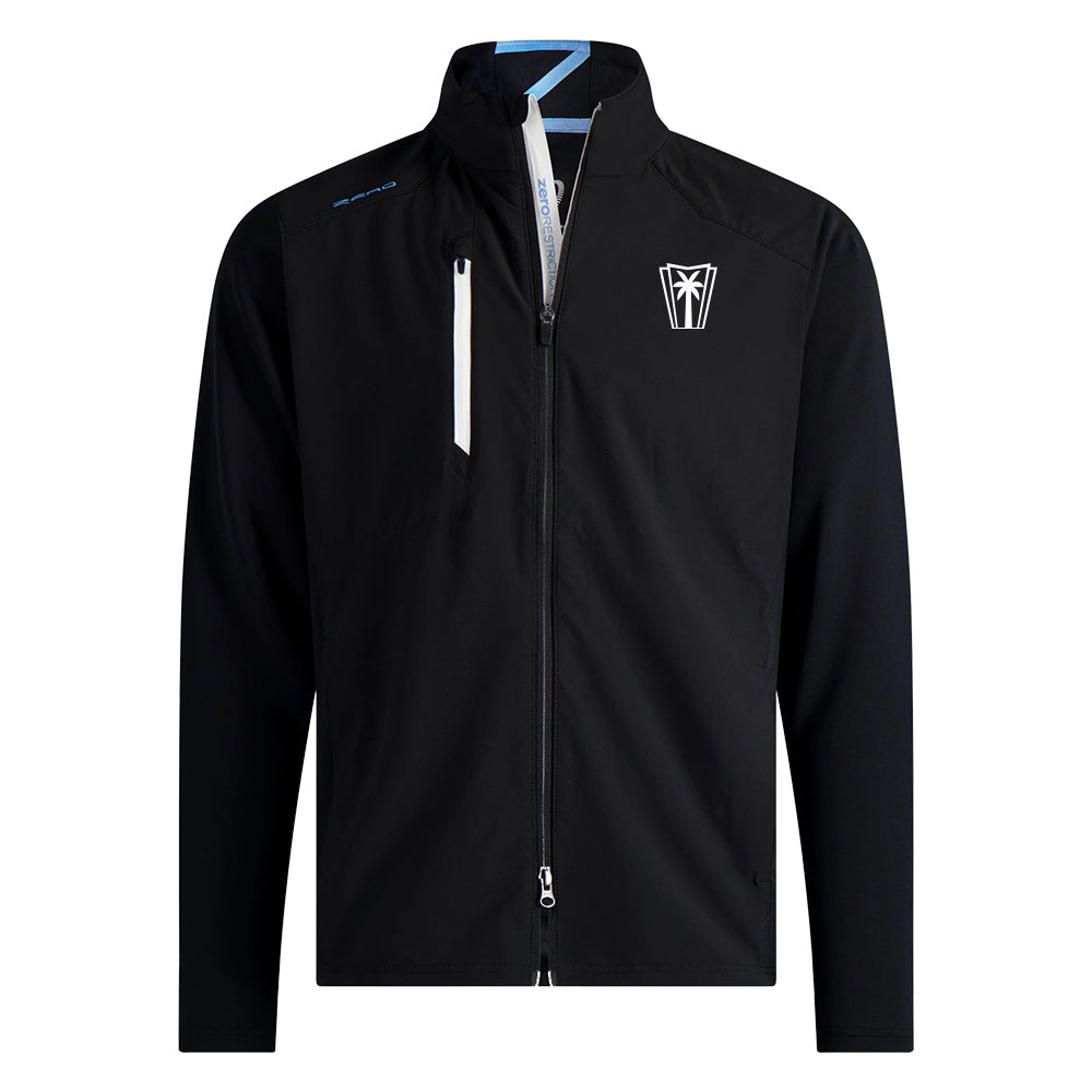 Zero Restriction Long Sleeve Z710 Full Zip Jacket (Black/White)