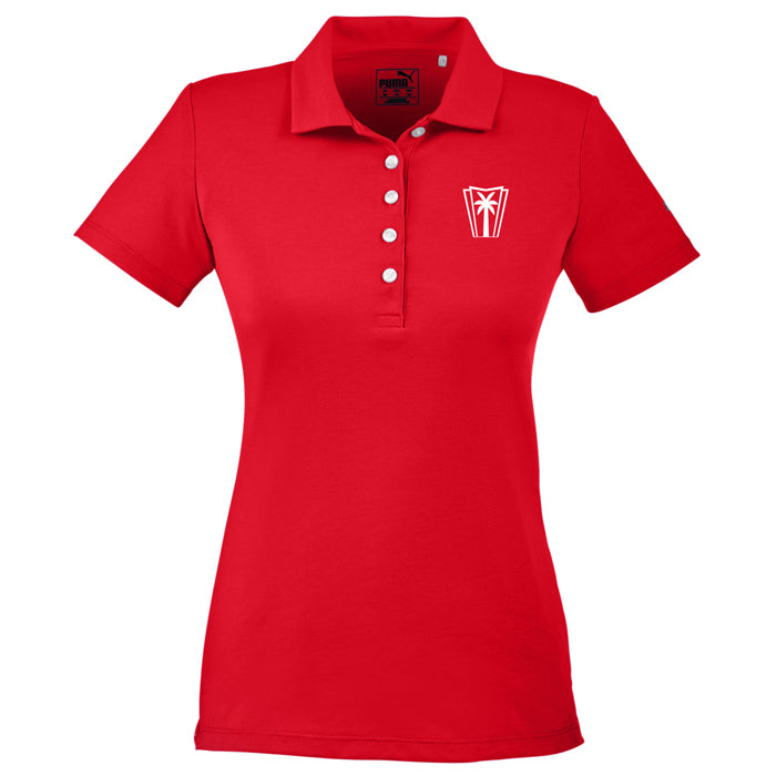 Puma Golf Ladies Fusion PoloåÊ- High Risk Red