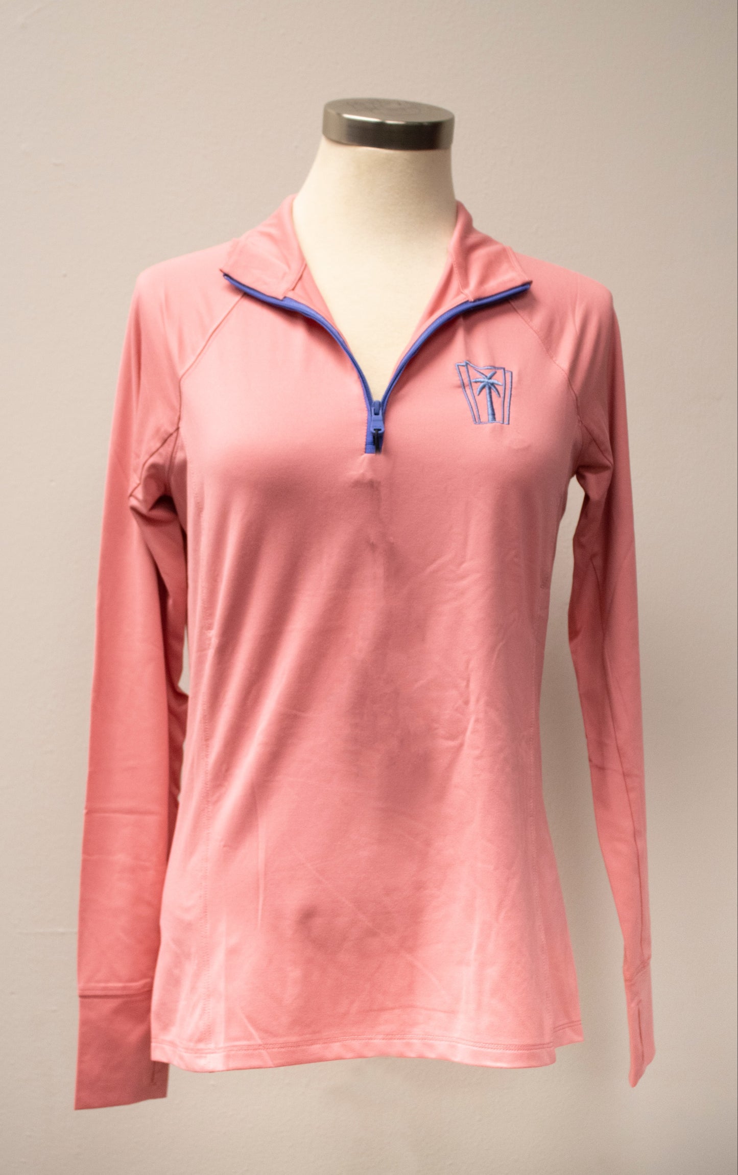 RL LS Peached Q Zip