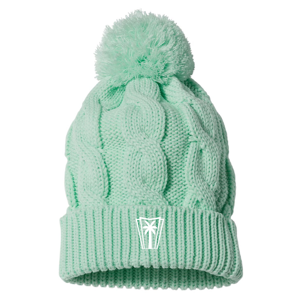 Richardson Chunk Twist Cuffed Beanie - Seafoam