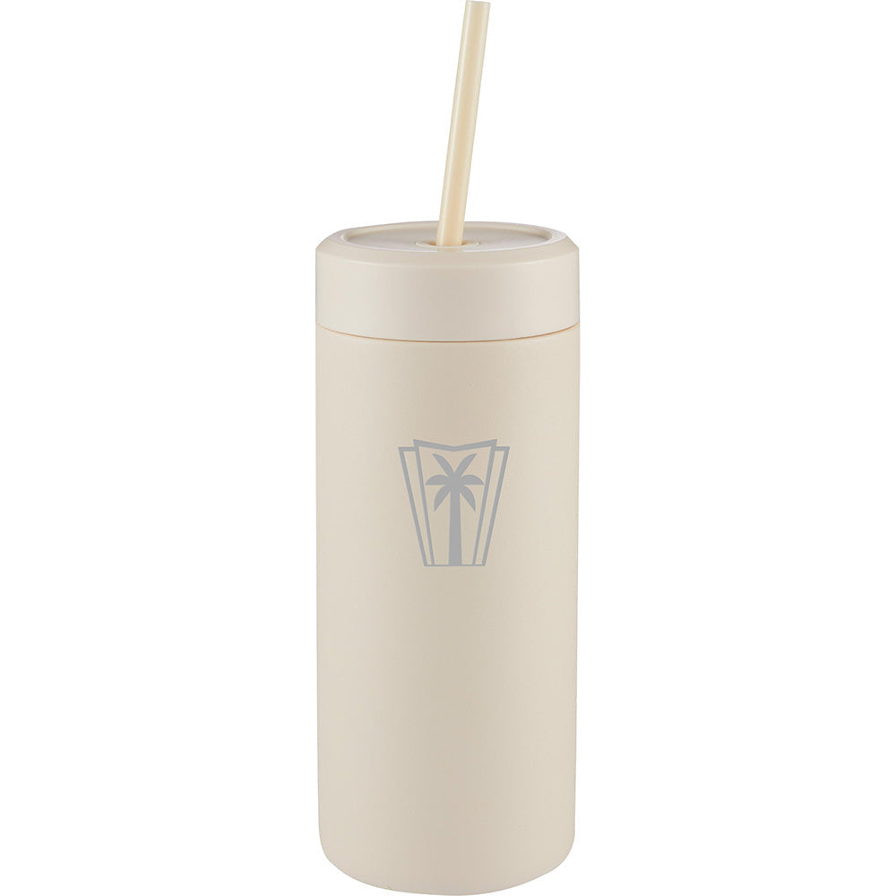Sol Tonal Recycled Skinny Tumbler 20oz - Cream