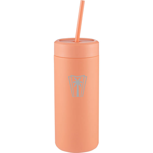 Sol Tonal Recycled Skinny Tumbler 20oz - Peach