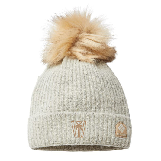 Columbia Winter Blur™ Pompom Cuffed Beanie - Chalk
