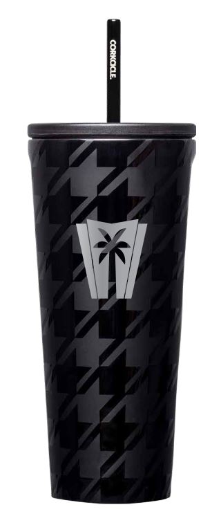 Cold Cup - 24oz Onyx Houndstooth