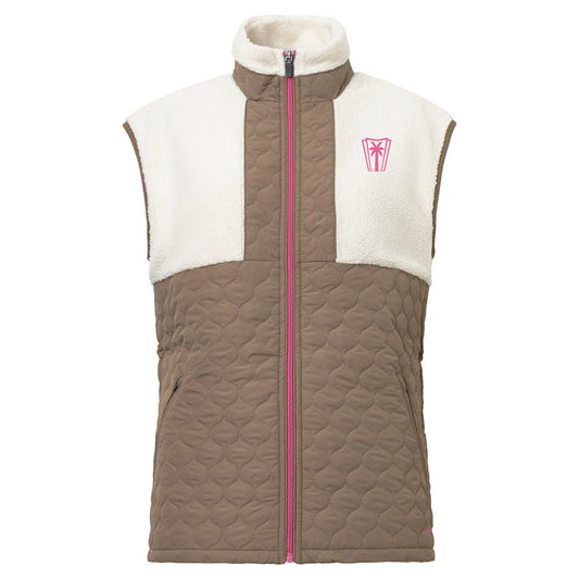 Abacus Ladies Preston Pile Vest - Nougat