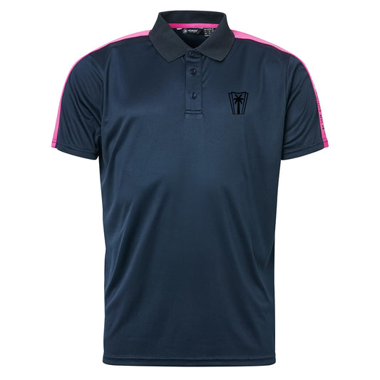 Bandon DryCool Polo (Navy Ibiscus)