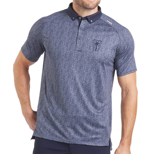 UNRL Abstract Polo - Mid Navy