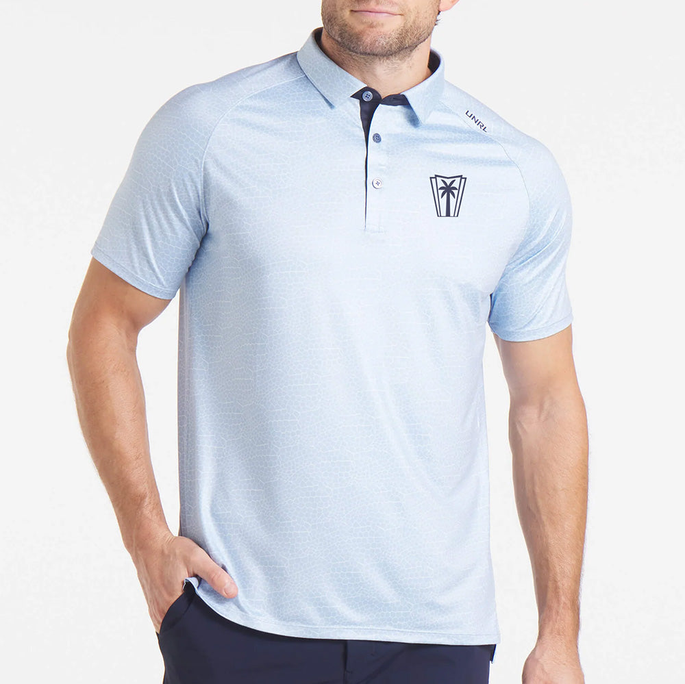 UNRL Caryman Polo - Sky Blue