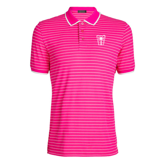 FINE LINE RIB COLLAR TECH (Day Glo Pink)