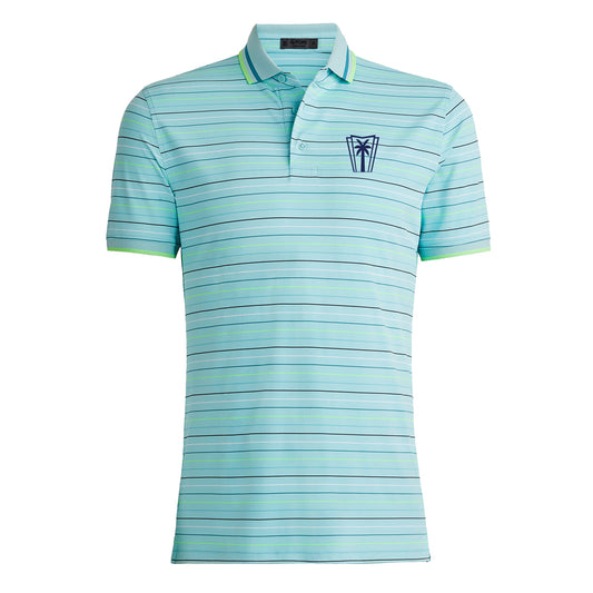 MULTI STRIPE TECH PIQUE T (Seaglass)
