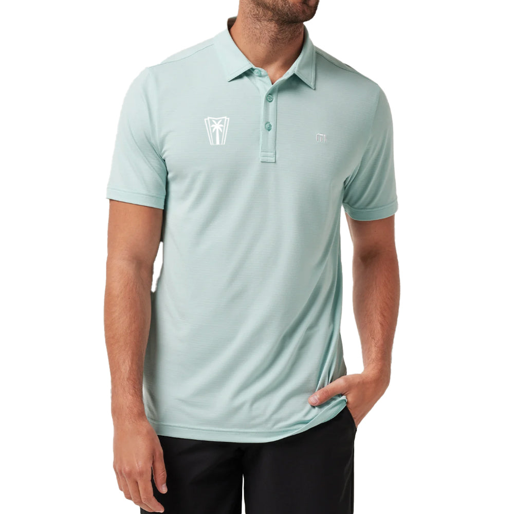 TravisMathew The Heater Polo (Eggshell Blue)