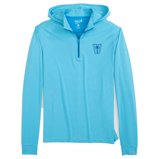 Johnnie-O Hybrid Hoodie - Majorica/Tarpon