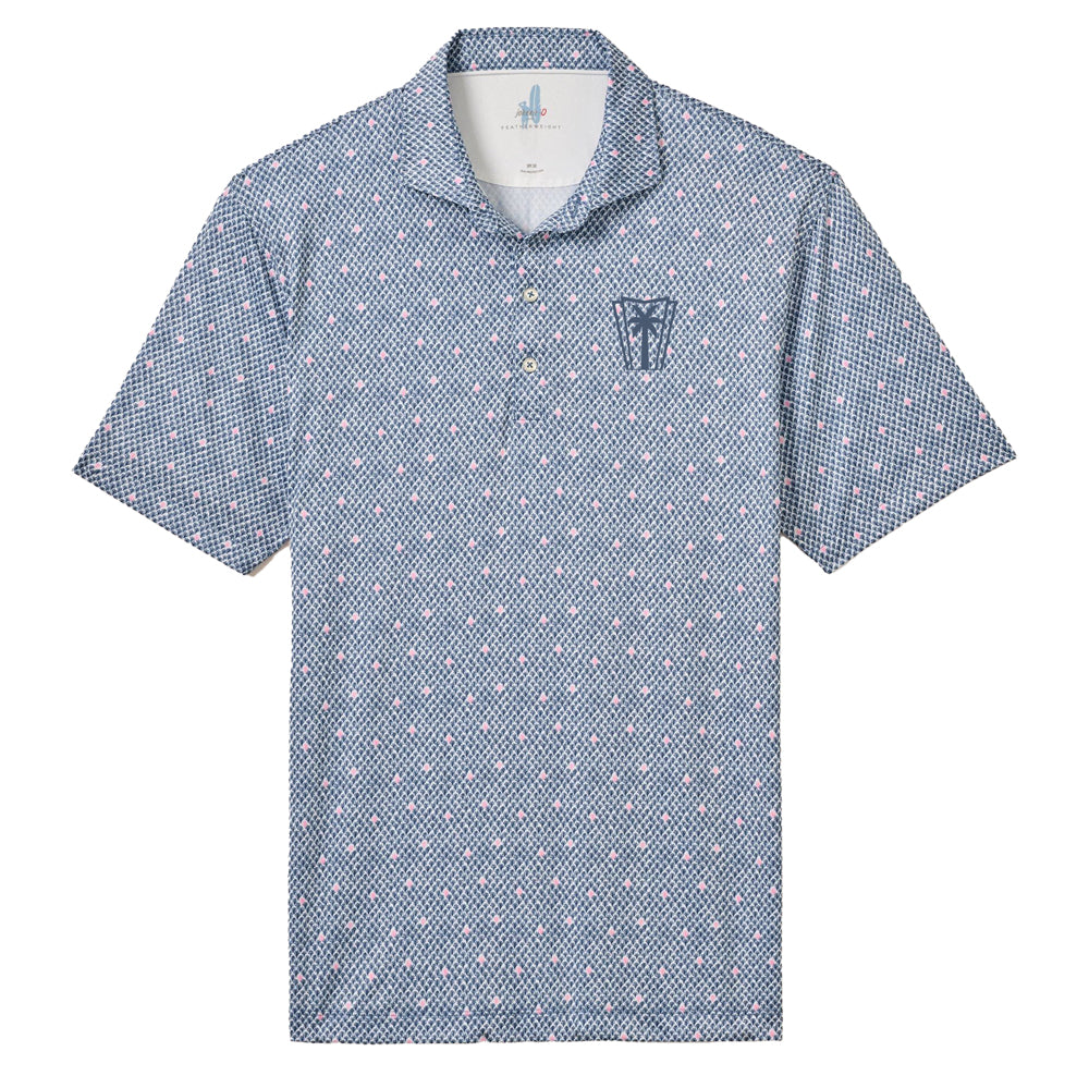 Johnnie-O Fernando Performance Jersey Polo - Lake