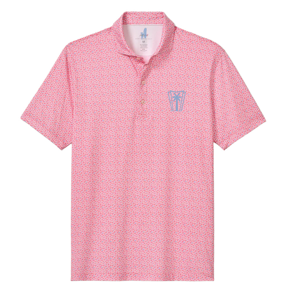 Johnnie-O Four Leaf Polo (Azalea)