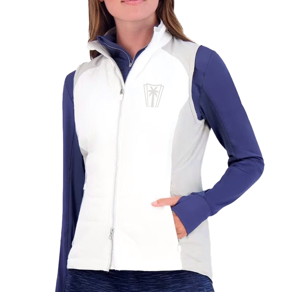 Zero Restriction Tess Vest - White