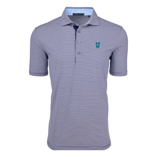 Greyson Saranac Polo (Maltese Blue/Arctic)