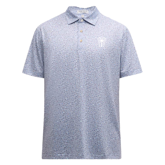 Peter Millar Bootleggers Performance Jersey Polo - White