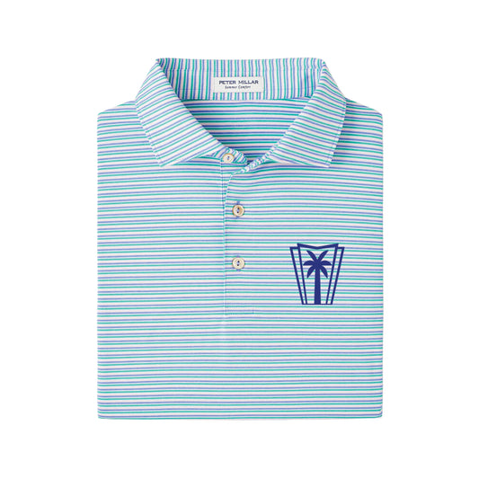 Peter Millar Lenway Performance Jersey Polo (Sport Navy)