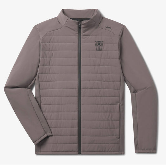 UNRL Montreal Quilted Jacket (Dark Taupe)