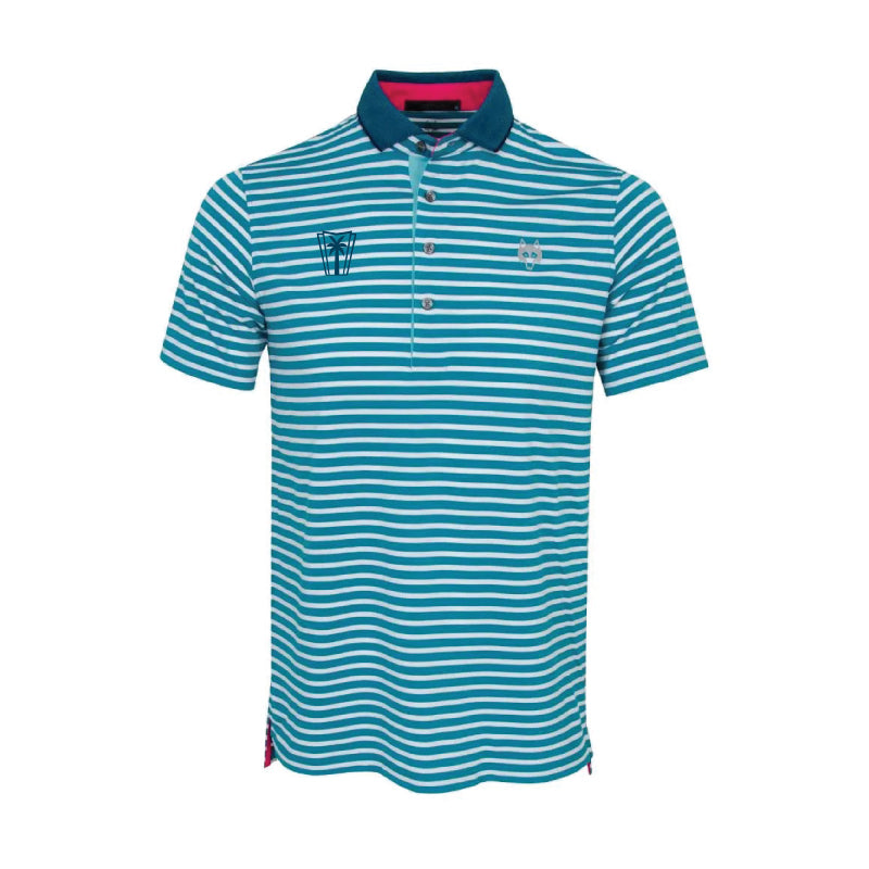 Greyson Santa Ana Polo - Salamander/Arctic