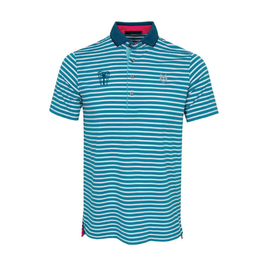Greyson Santa Ana Polo - Salamander/Arctic
