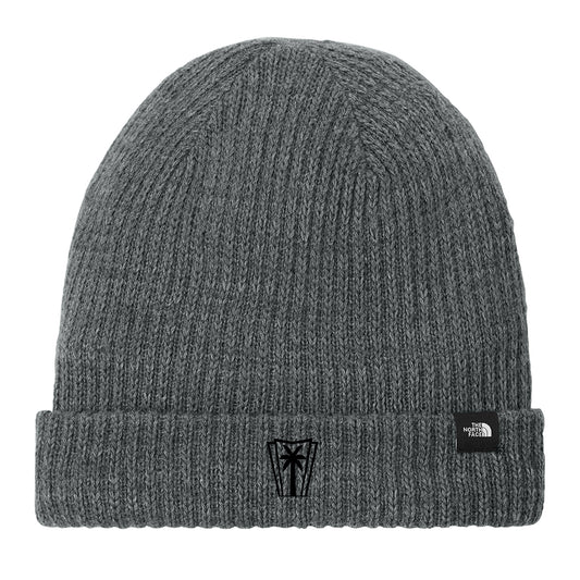 The North Face Circular Rib Beanie - Heather Grey
