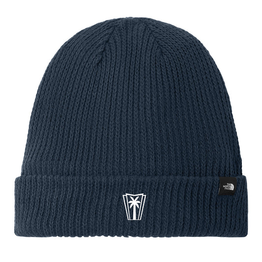 The North Face Circular Rib Beanie - Navy