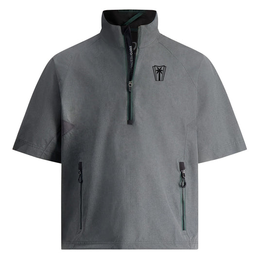 Zero Restriction Power Torque 1/2 Sleeve (Charcoal Melange/Black)