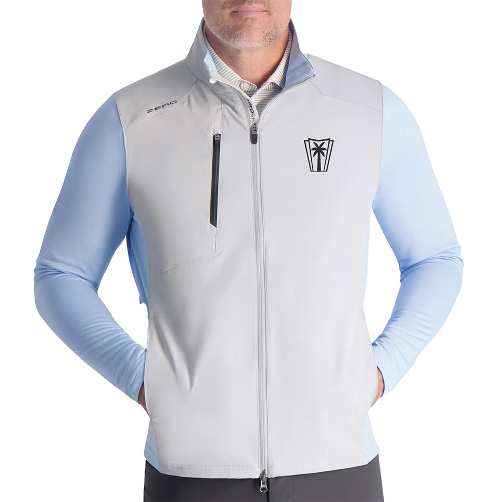 Zero Restriction Z710 L/S Full Zip Jacket - Metallic Silver/Skyway