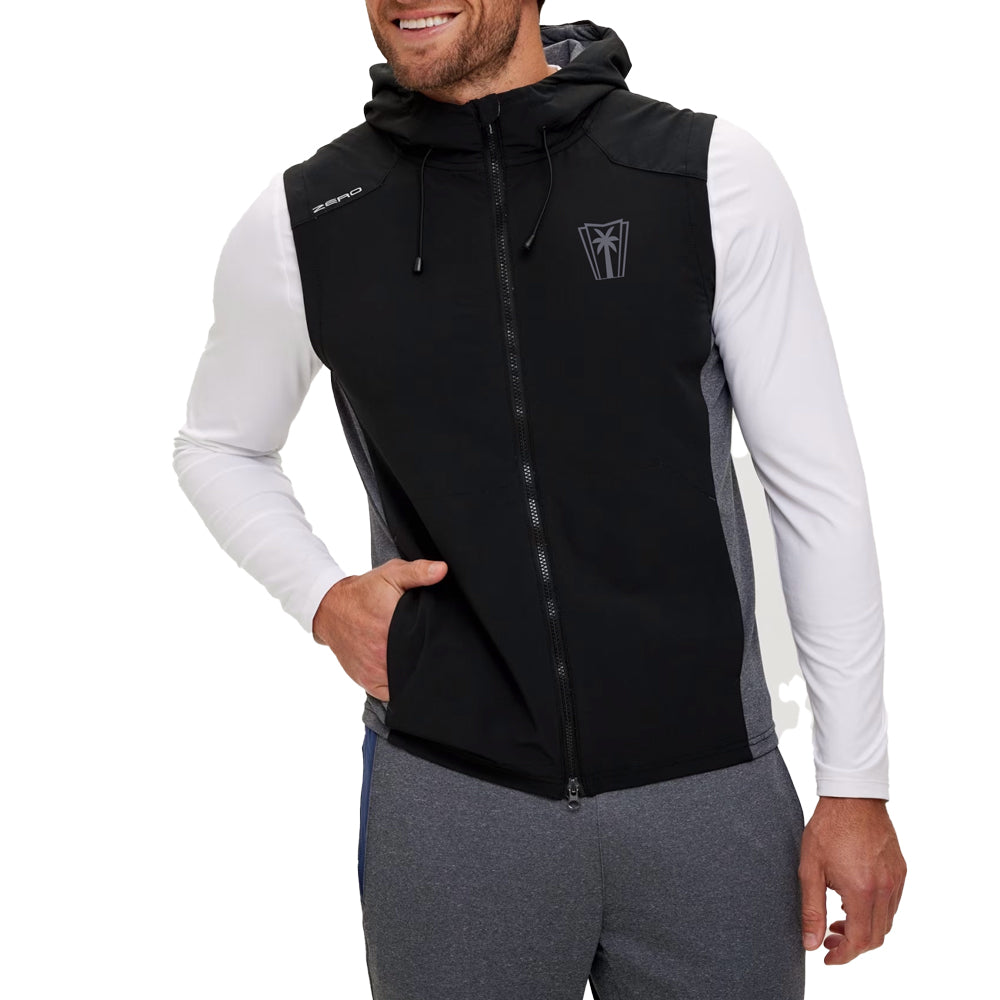 Zero Restriction The Champ Hoodie Vest - Black