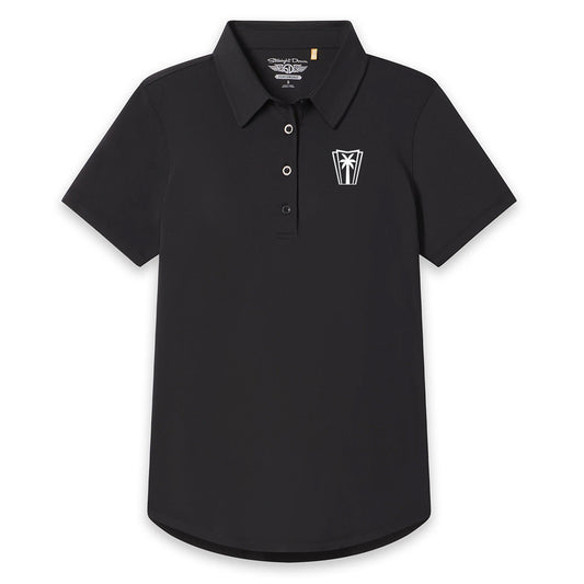 Straight Down Abbot 2.0 Polo (Black)