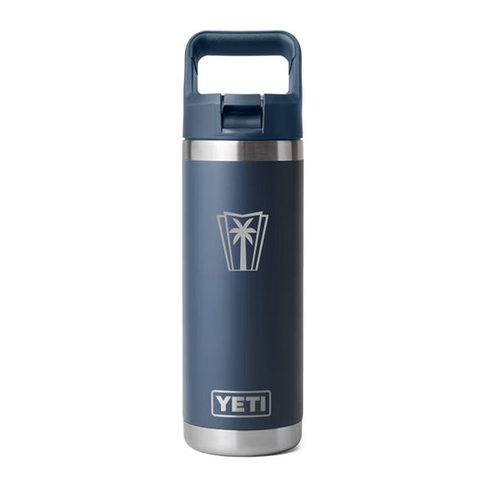 YETI 18OZ Bottle - Navy