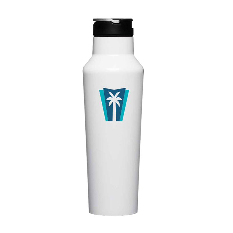 Corkcicle Sport Canteen - 20oz Gloss White
