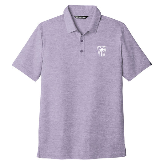 Travis Mathew Oceanside Heather Polo - Purple Sage